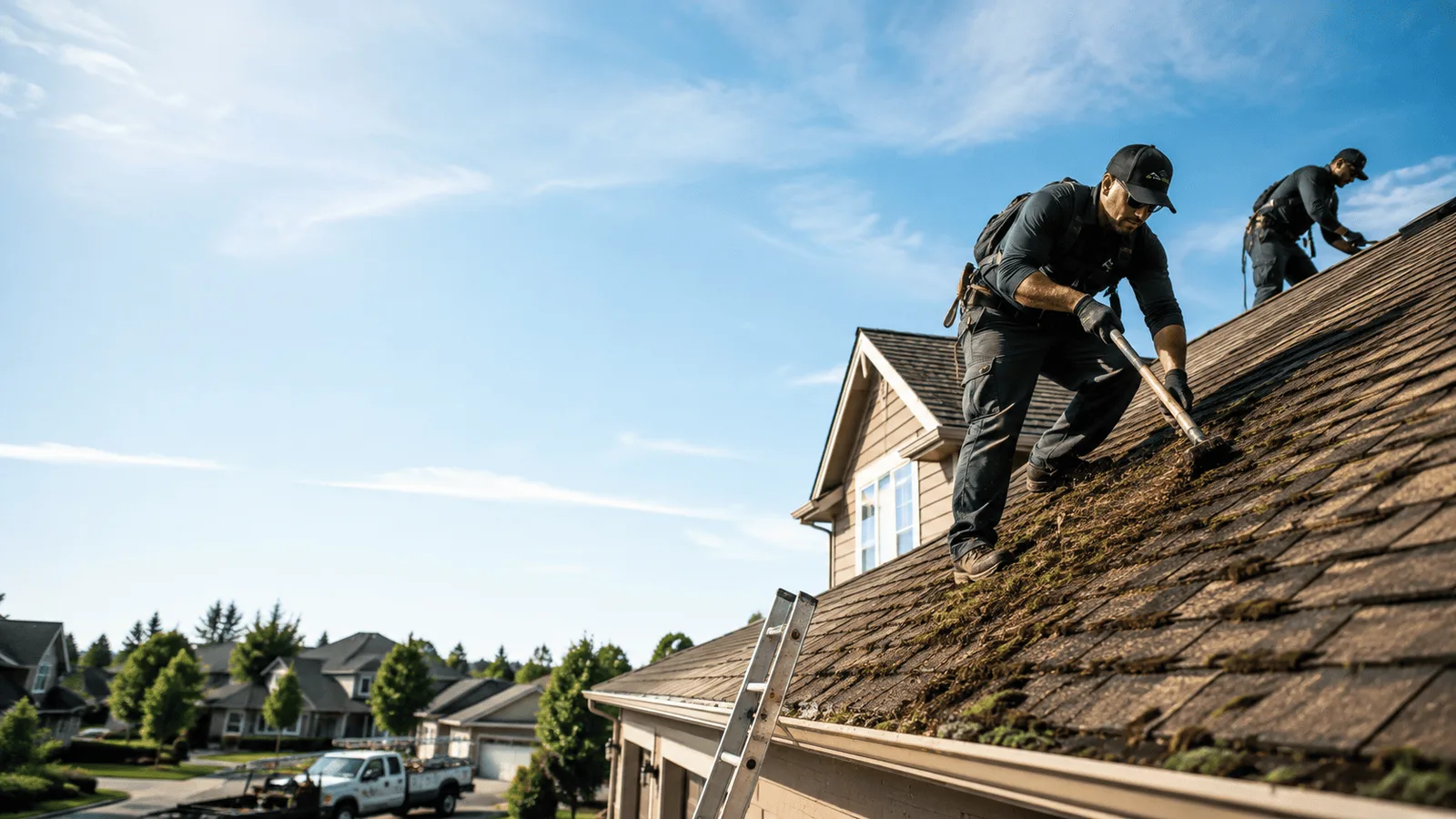 Roof Moss Removal in Thaxton, MS near me